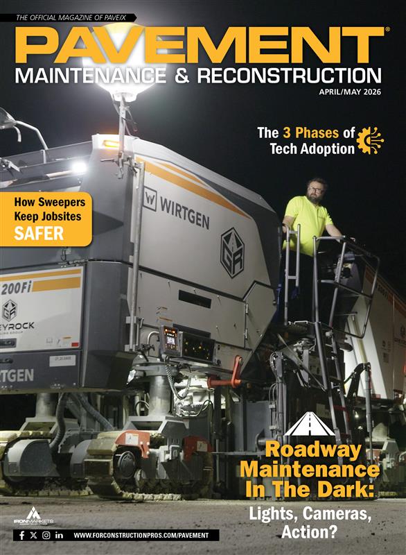 Pavement Maintenance & Reconstruction April/May 2026