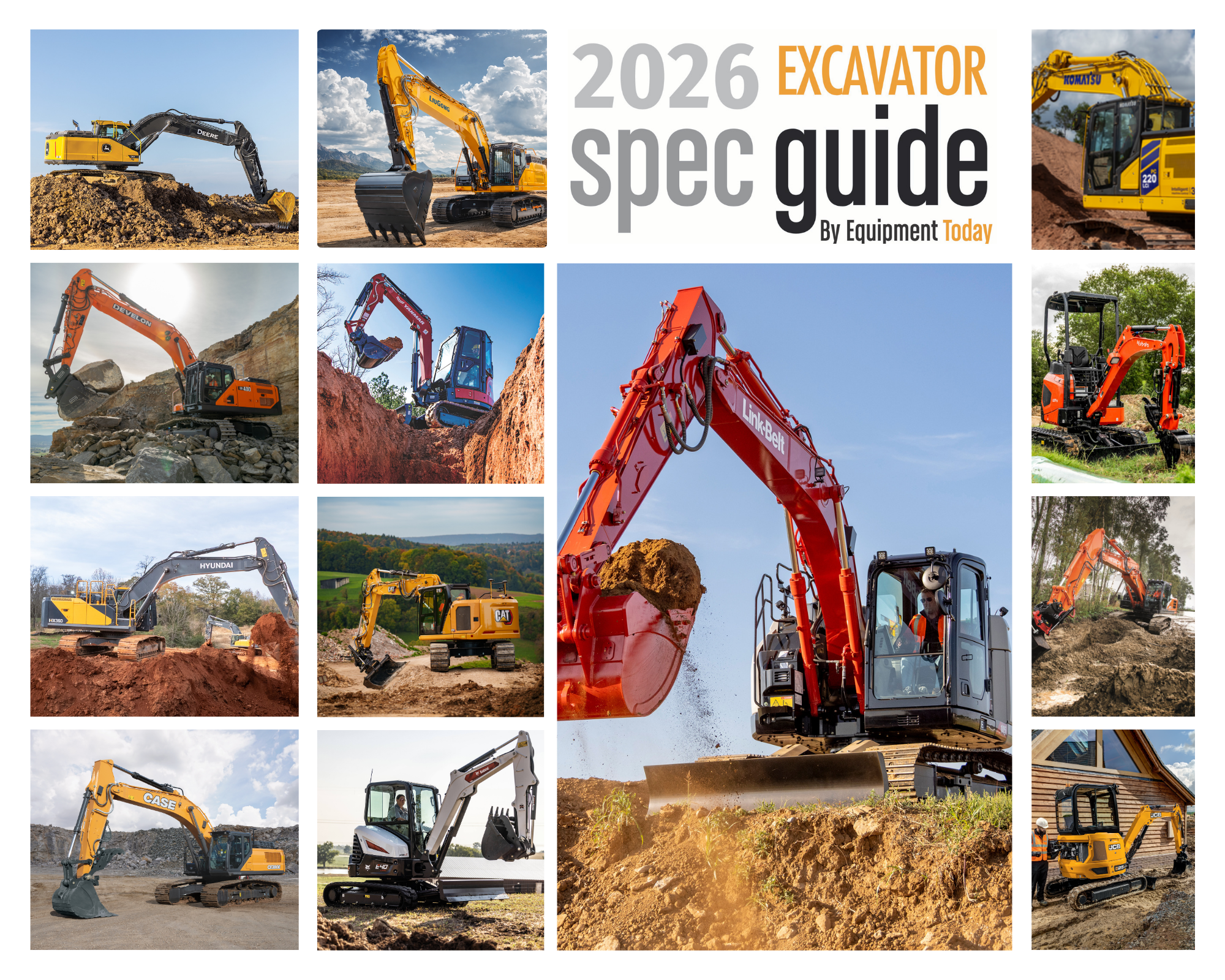 2026 Et Excavtor Spec Guide Banner
