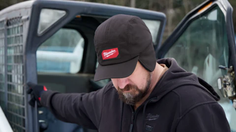 Milwaukee Tool's new Sherpa-Lined Hat