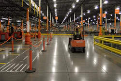 Properly filled contraction joints help protect slab edges from repeated forklift traffic, reducing spalling and extending the service life of industrial concrete floors.