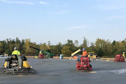 Finishing PLC concrete requires patience. Keeping blades flat and avoiding early surface sealing helps prevent trapped moisture and improves long-term durability.