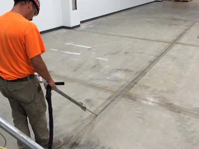 Proper installation starts with clean, prepared joints and complete filler placement. Overfilling and shaving the material flush helps create a smooth, durable crossing point for traffic.
