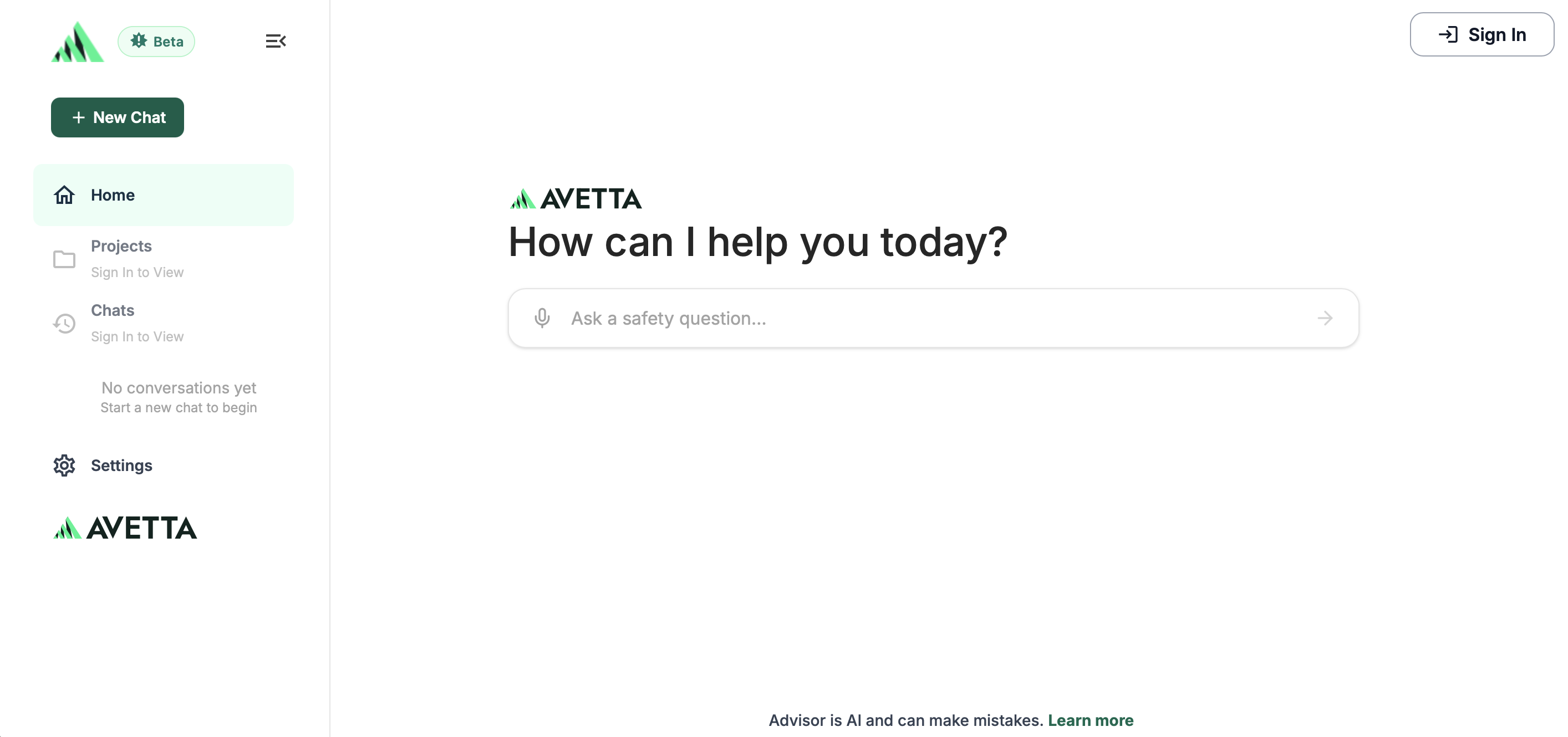 Avetta Safety Advisor