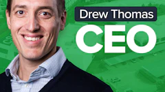 Newly-named CEO, Drew Thomas