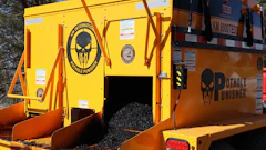 Pothole Punisher 8000 Tedd Door Open Bucket Removed