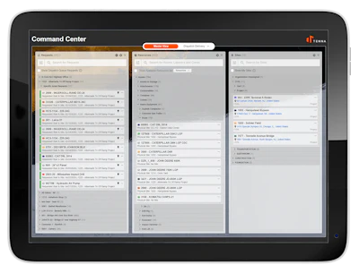 Tenna Dispatch Command Center Ui