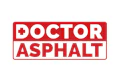 Doctor Asphalt red and white logo with medical cross symbol