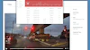 FleetWatcher dashboard displaying dashcam video of truck accident with event analytics showing 59 incidents and detailed incident report data