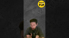 Man in olive shirt with Watch FCP yellow circular logo badge displayed above